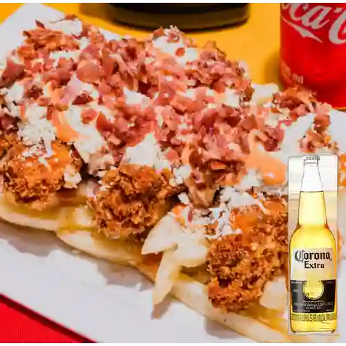 Combo Chicken Fries + Corona 330 ml