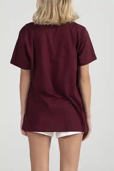 ONeill Camisa Femme Oversized Classic Vino Tinto Talla XS