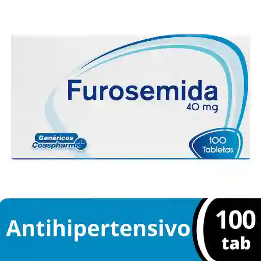 Coaspharma Furosemida (40 mg) 100 Tabletas