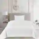 Cubreplumón Krea Liso 1.5 Plazas Blanco