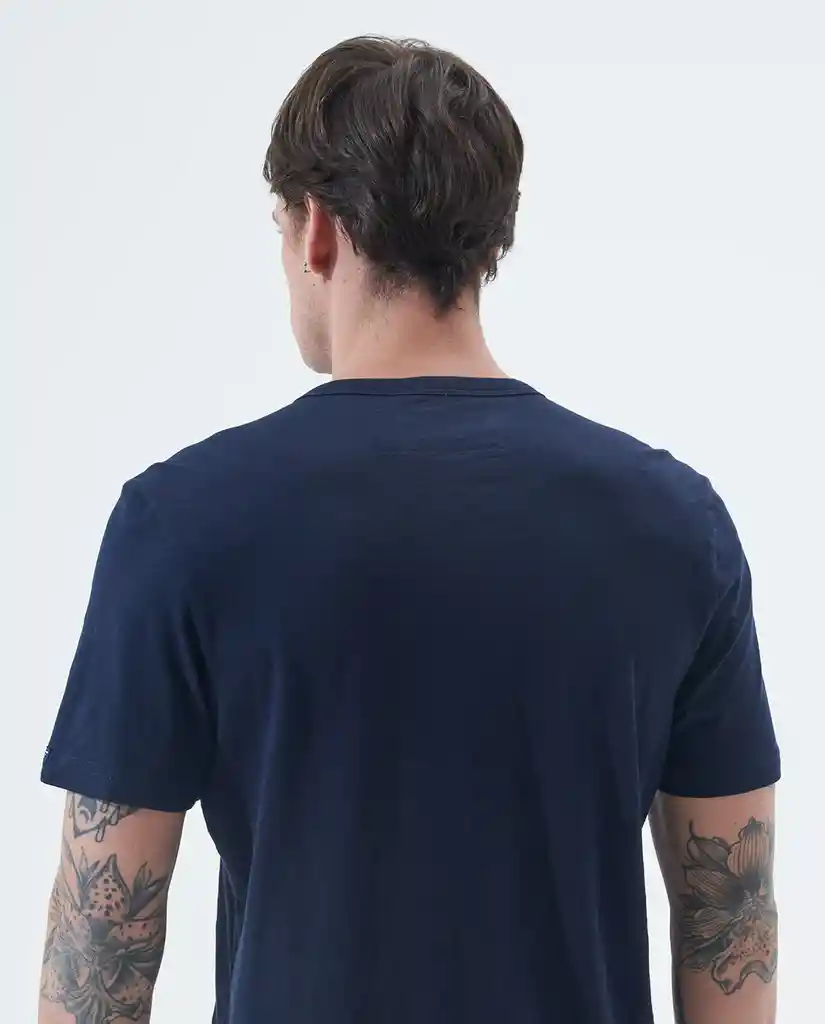 Camiseta Hombre Azul Talla XL 841F024 Americanino