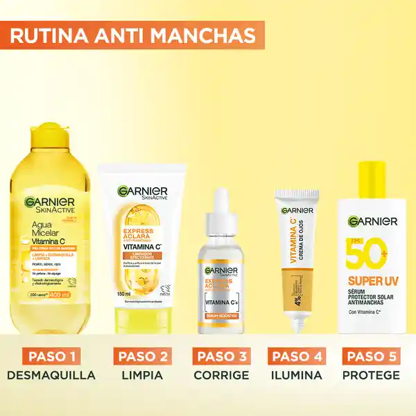Garnier Express Aclara Anti Manchas Vitamina C Crema de Ojos