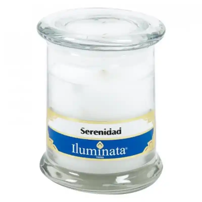 ILUMINATA Vela Vidrio Serenidad V79Ser