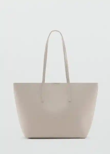 Bolso G Maribel Crudo Talla 99 Mujer Mango