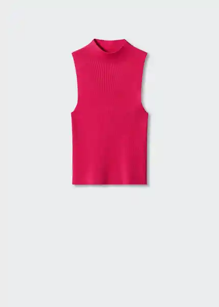 Top Perez Fucsia Talla 18 Mujer Mango