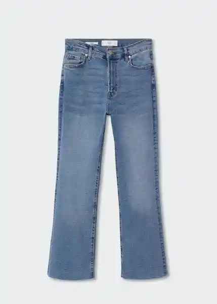 Jeans Sienna Tejano Medio Talla 50 Mujer Mango