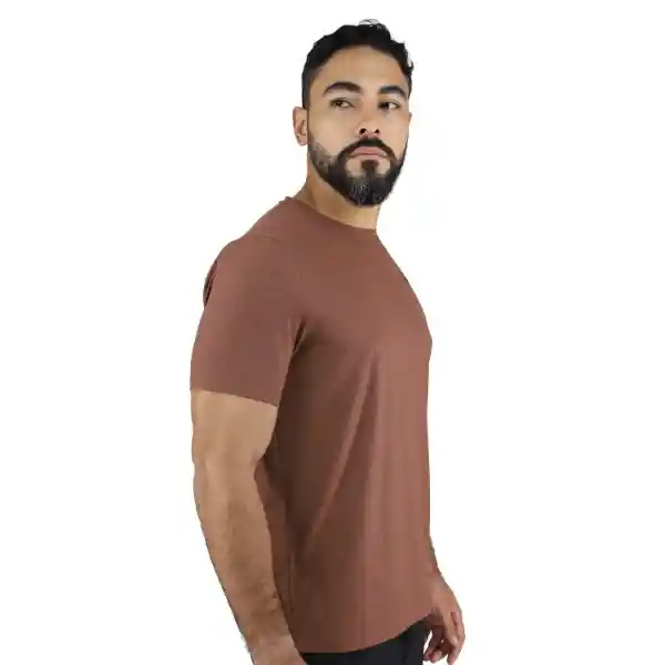 Camiseta Square Marrón Talla L Everlast