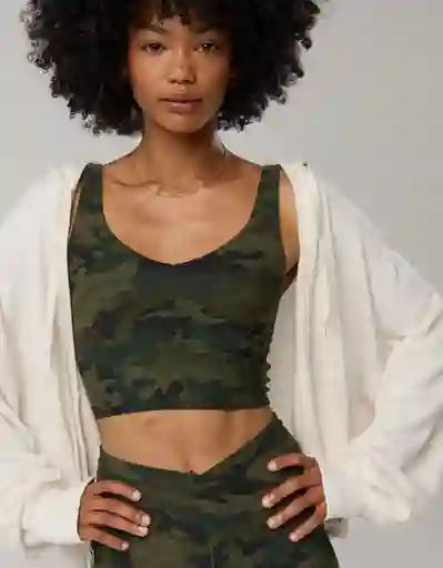 Tops Aerie Verde Talla Small 1240317 American Eagle
