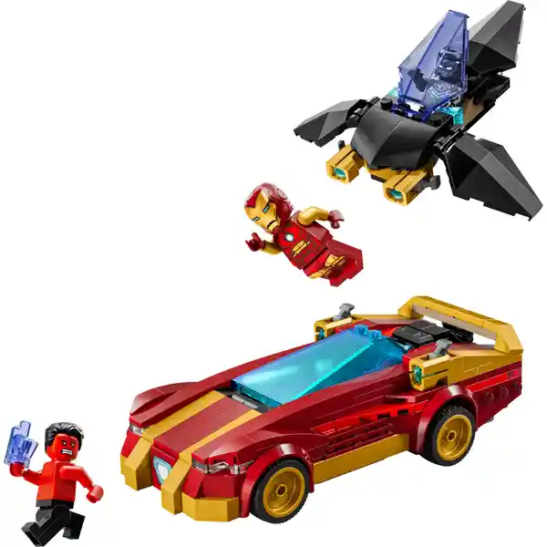Set Construcción Deportivo de Iron Man y Black Panther Lego