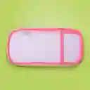 Cartuchera Grande de Malla Serie Rosa Miniso