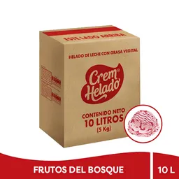 Crem Helado Helado De Leche Con Grasa Vegetal