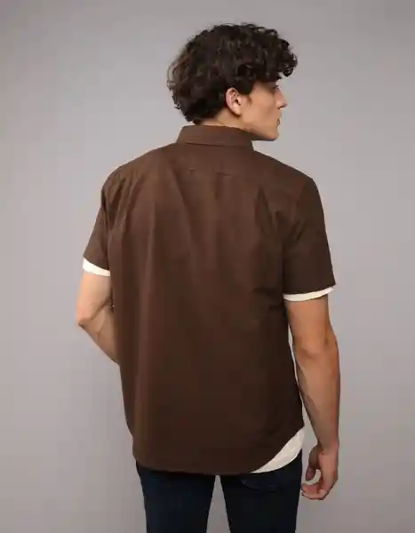 Camisa Hombre Café Talla X-LARGE 2728285 American Eagle