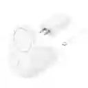 Belkin Base de Carga Magnética 2 en 1 Qi2 15W - Blanco