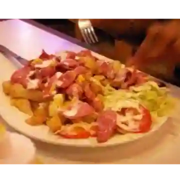 Salchipapas Mixto