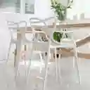 Ambiente Gourmet Silla York Blanca