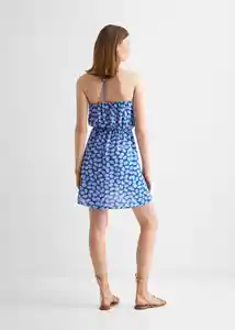 Vestido India Navy Talla 19 Teen Niñas Mango