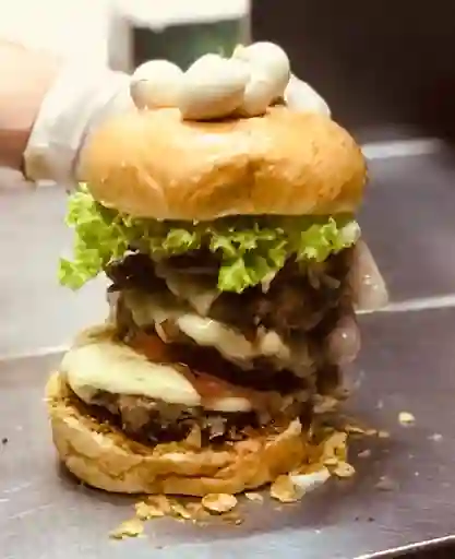 Hamburguesa Todo Terreno 4 Carnes