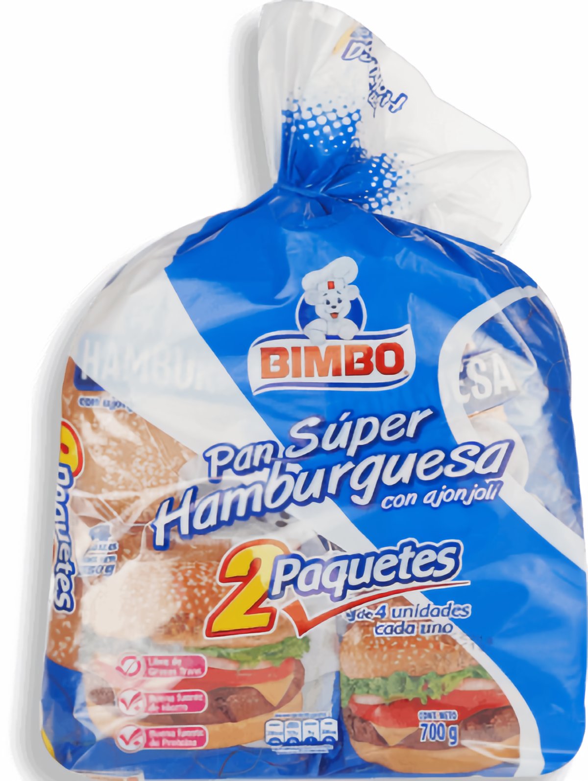 Bimbo Pan Artesano 2 Paquetes de 500 g