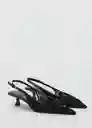 Zapatos Lucida Negro Talla 36 Mujer Mango