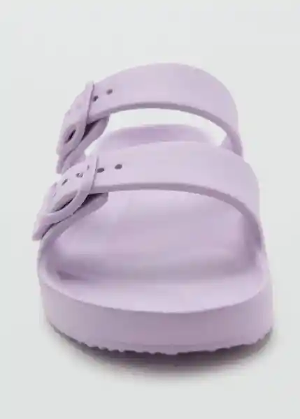 Chancla Pau Malva Talla 37 Niñas Mango