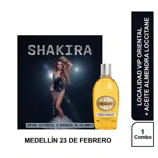 Combo Shakira Medellín Oriental + Loccitane Aceite Almendra