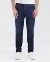 Jean Straight Fit-Masculino Azul Clasico Oscuro 34/32 Chevignon