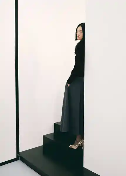 Cárdigan Maddie Negro Talla S Mujer Mango