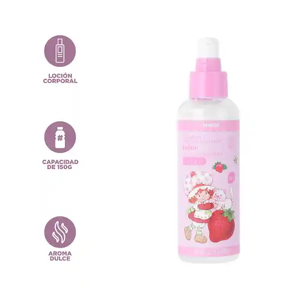 Loción Corporal de Fresa Serie Rosita Fresita Miniso
