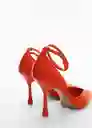 Zapatos Mich Rojo Talla 41 Mujer Mango