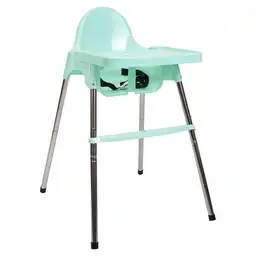 Silla Comedor 2 En1 Para Bebé Kloe Verde Happy Baby