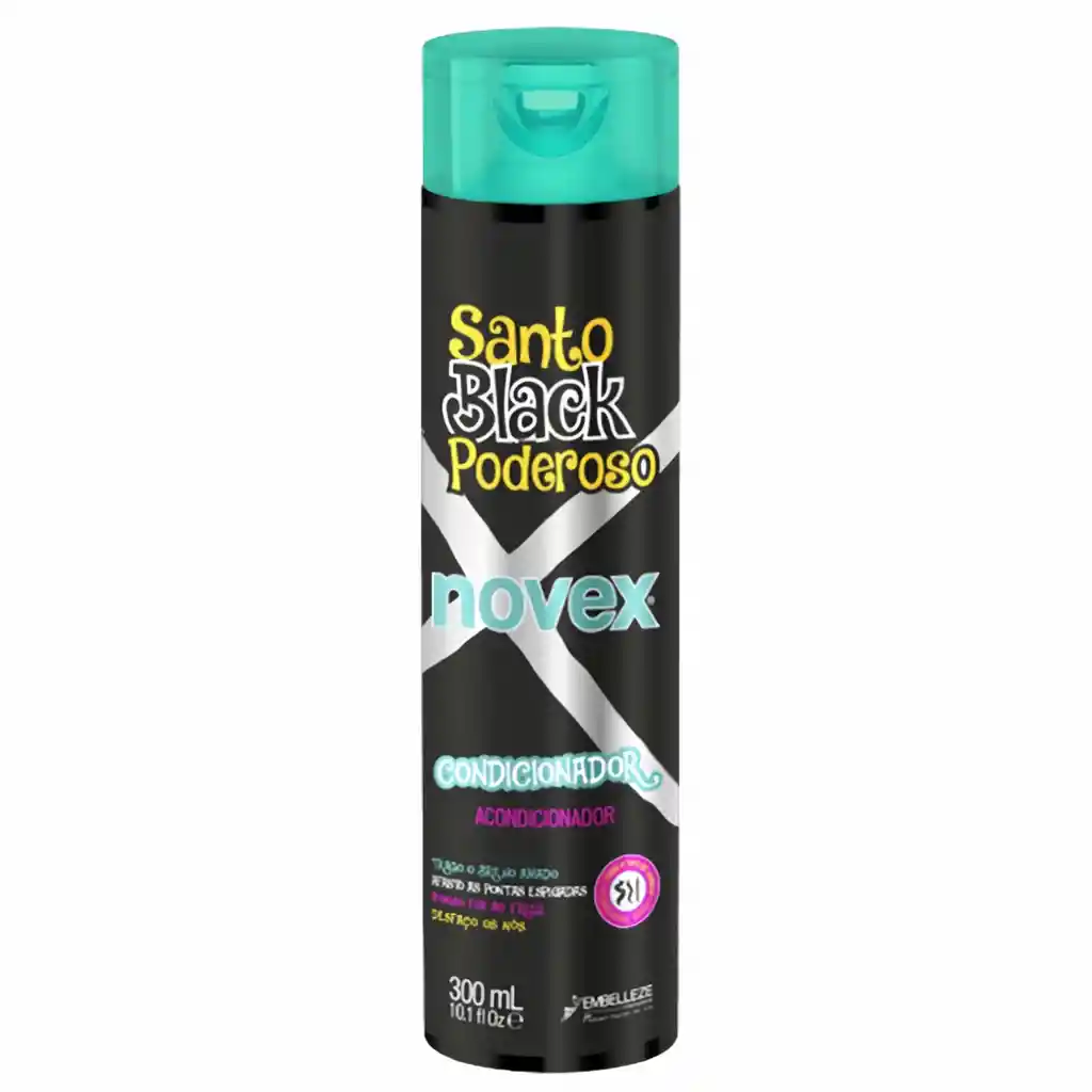 Novex Shampoo Santo Black 300ml