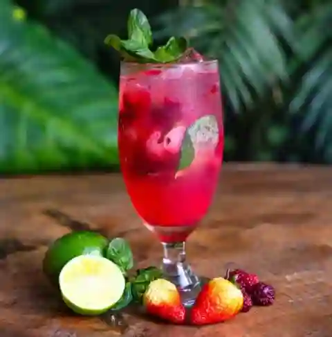 Soda Frutos Rojos