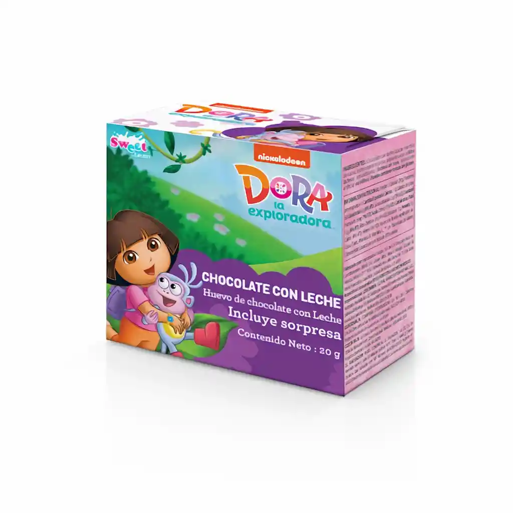 Grezon Huevo de Chocolate Dora la Exploradora Con Sorpresa