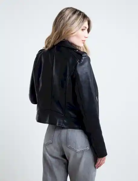 Chaqueta Diamante Mujer Negro Puro Ultraoscuro Talla L Naf Naf