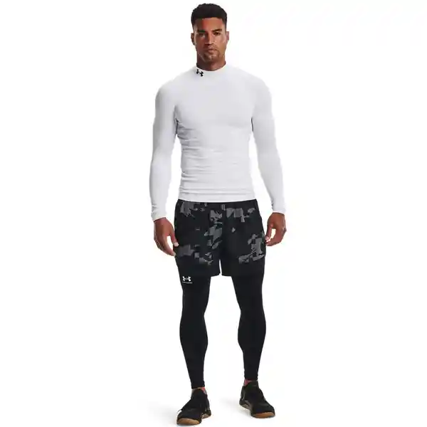 Under Armour Comp Mock Pantalones Hombre Blanco MD