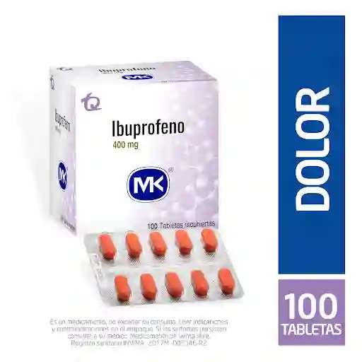 Ibuprofeno MK 400 mg 
