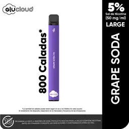 Glucloud Vapeador Grape Soda Large