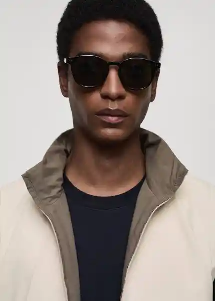 Chaleco Nadast Khaki Talla S Hombre Mango