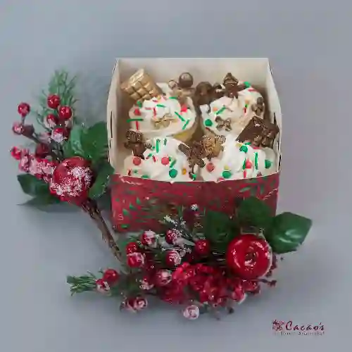 Cupcakes Navideños