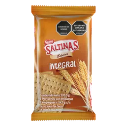 Galletas SALTINAS Integrales 9 Unds x 220,5g