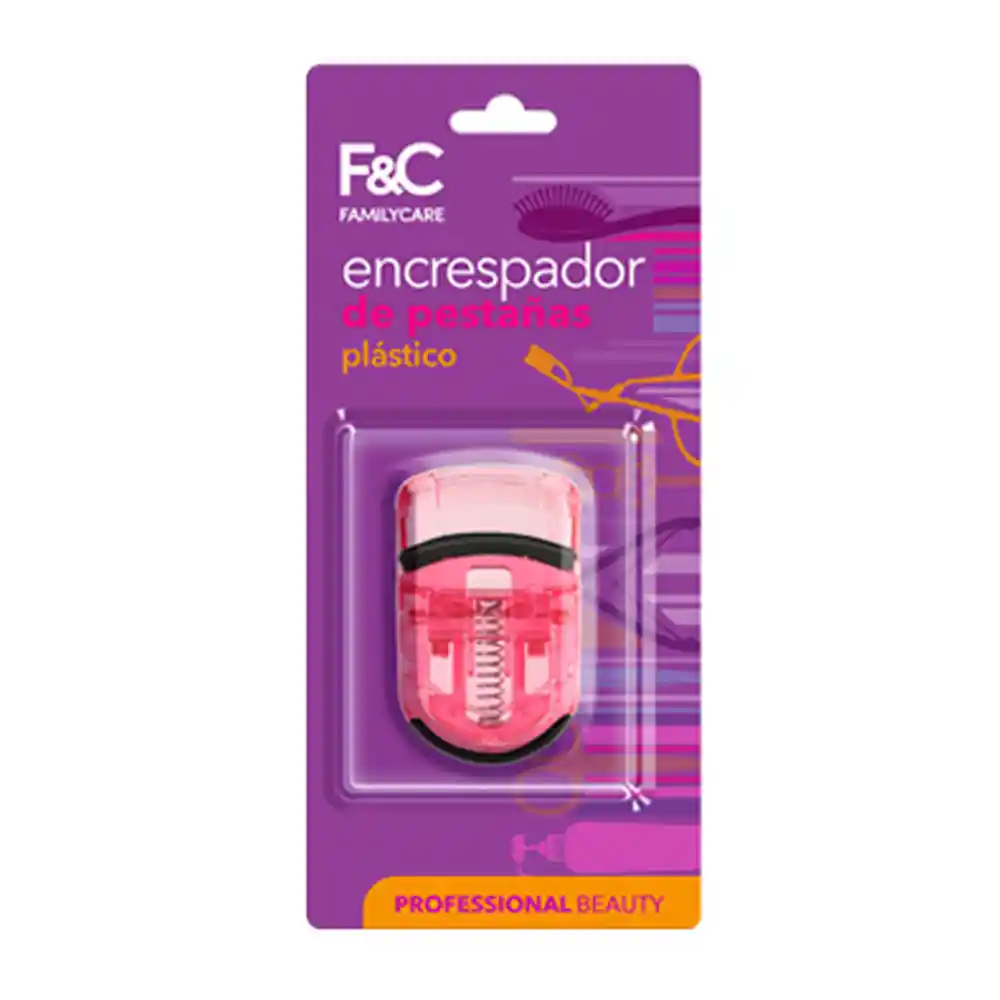 Encrespador Family Care Pestañas Plástico 1und