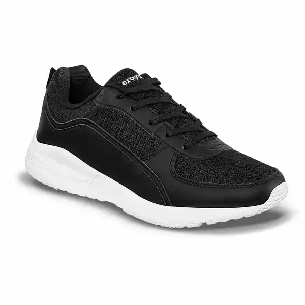 Croydon Tenis Escolares Scoil Para Mujer Negro Talla 40