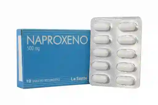 La Santé Naproxeno (500 mg) 10 Tabletas