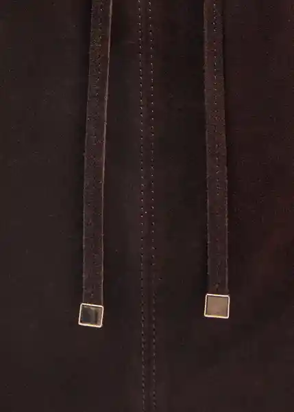 Bolso M Curry Chocolate Talla 99 Mujer Mango