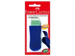 Faber Castell Tajalápiz con Depósito y Borrador