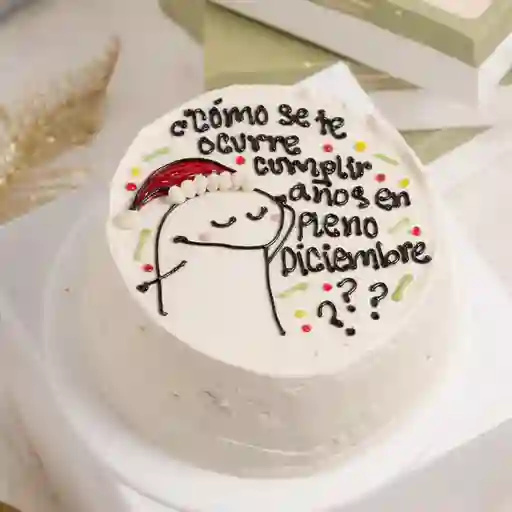 Mini pastel - cómo se te ocurre cumplir