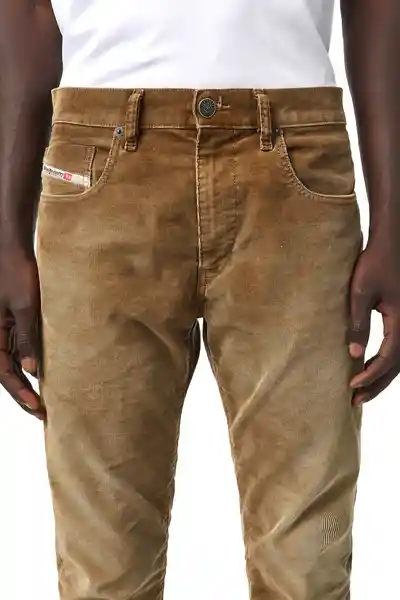 Diesel Jean D-Strukt Para Hombre Café Talla 38