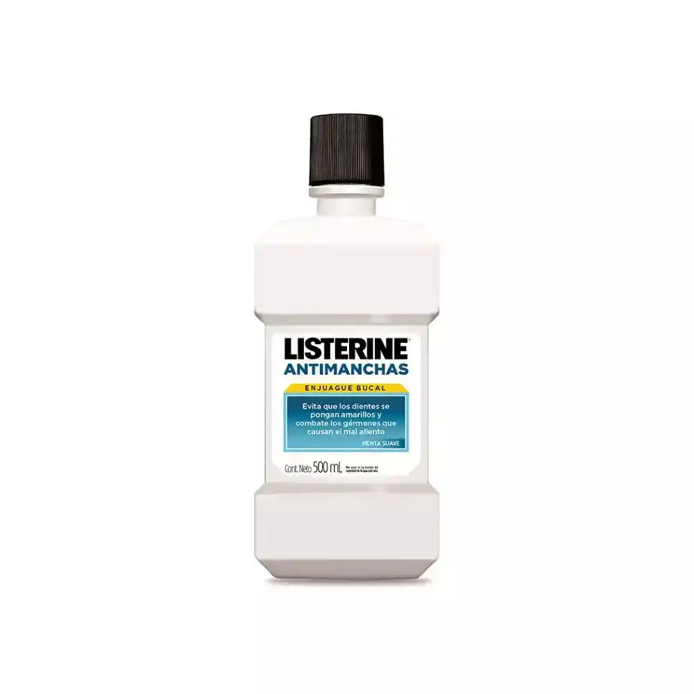 Listerine Enjuague Bucal Antimanchas Menta Suave