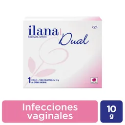 Ilana Dual Crema Vaginal (600 mg)