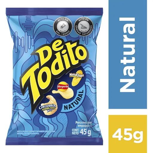 De Todito Pasabocas Paketón Sabor Natural
